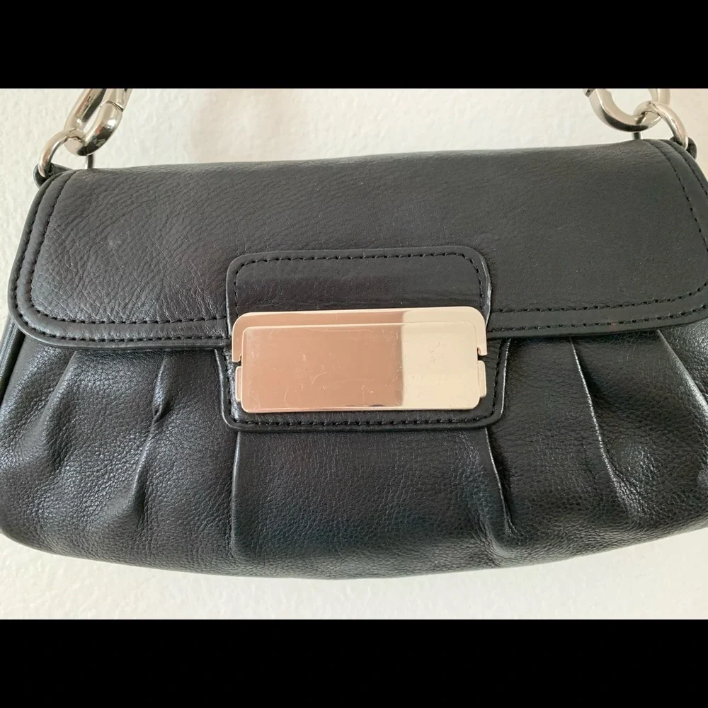 Express Black Leather Women's Bag